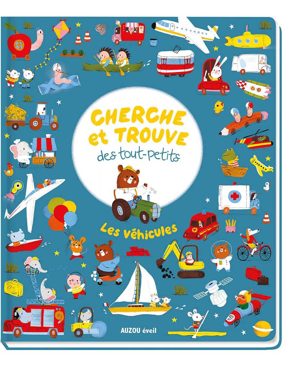 Cherche et trouve des tout - petits - Les véhicules - Livres - Boutique LeoLudo - Auzou