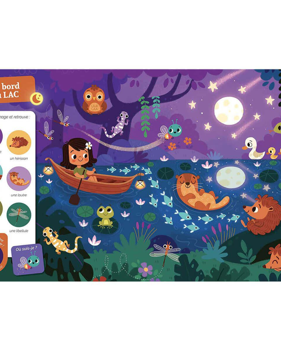 Cherche et trouve des tout - petits - Qui brille dans la nuit - Livres - Boutique LeoLudo - Auzou