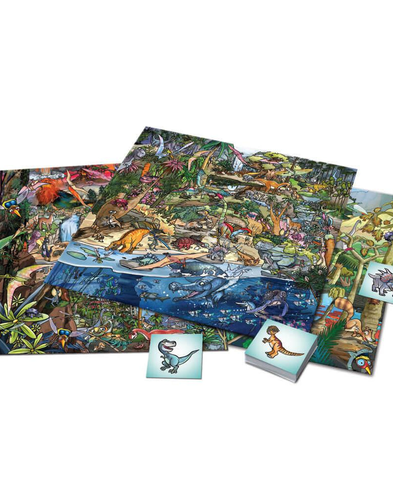 Cherche et trouve - Dinosaures - Jeux de société - Boutique LeoLudo - Gladius