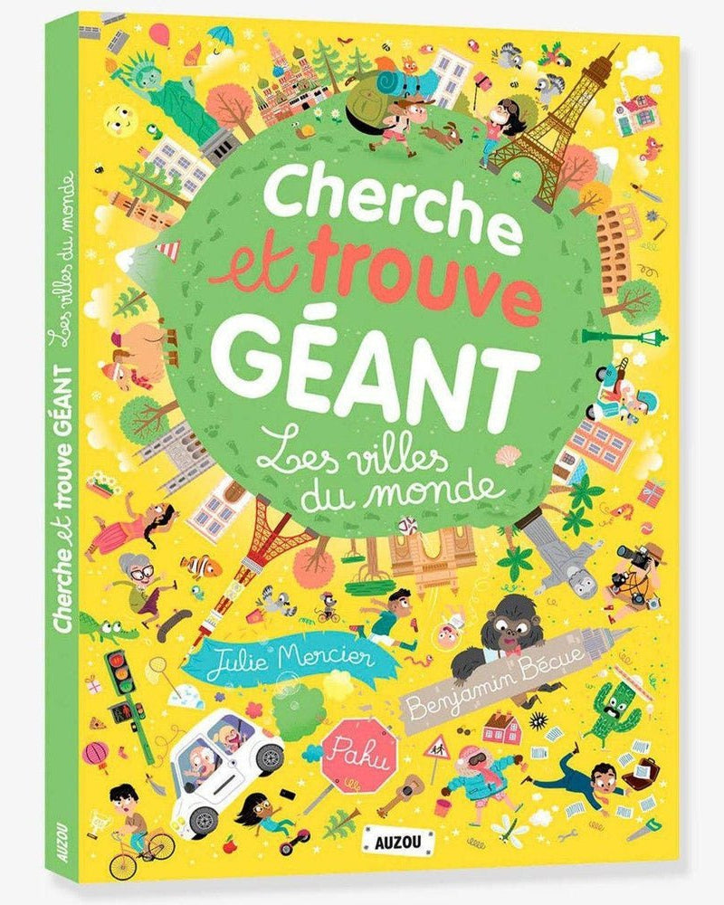 Cherche et trouve géant - Les villes du monde - Livres - Boutique LeoLudo - Auzou