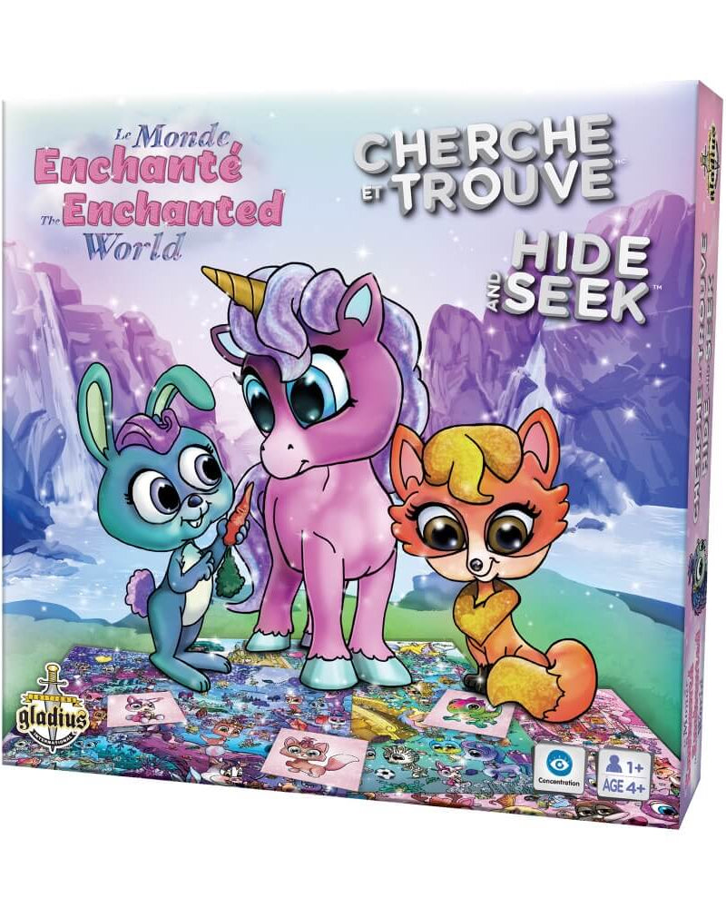 Cherche et trouve – Le monde enchanté - Jeux de société - Boutique LeoLudo - Gladius