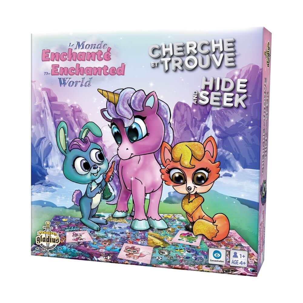 Cherche et trouve – Le monde enchanté - Jeux de société - Boutique LeoLudo - Gladius