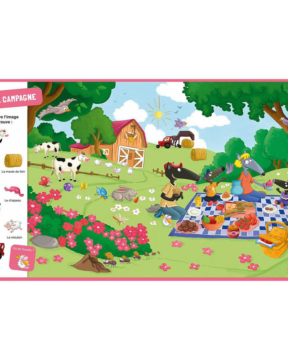 Cherche et trouve P'tit Loup: vive la nature ! - Livres - Boutique LeoLudo - Auzou