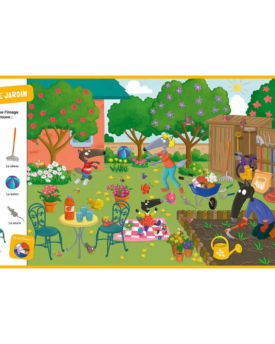 Cherche et trouve P'tit Loup: vive la nature ! - Livres - Boutique LeoLudo - Auzou