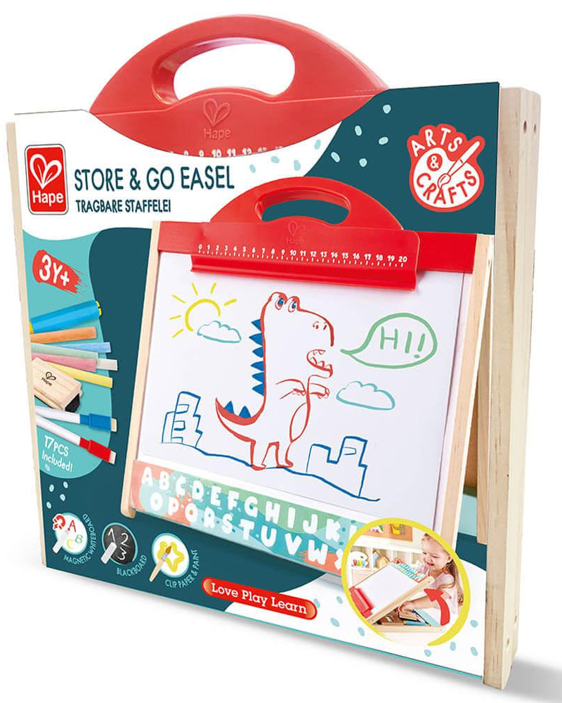 Chevalet de table 3 - en - 1 pliable - Art & bricolage - Boutique LeoLudo - Hape