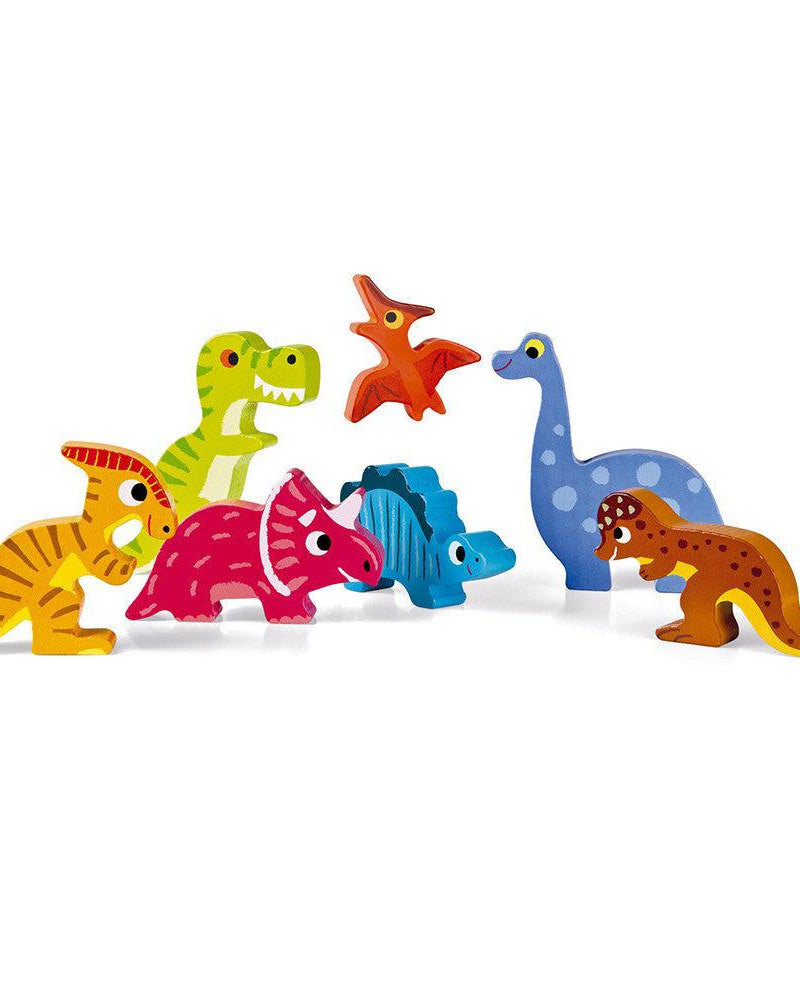 Chunky Puzzle - Dinosaures - Casse - têtes - Boutique LeoLudo - Janod