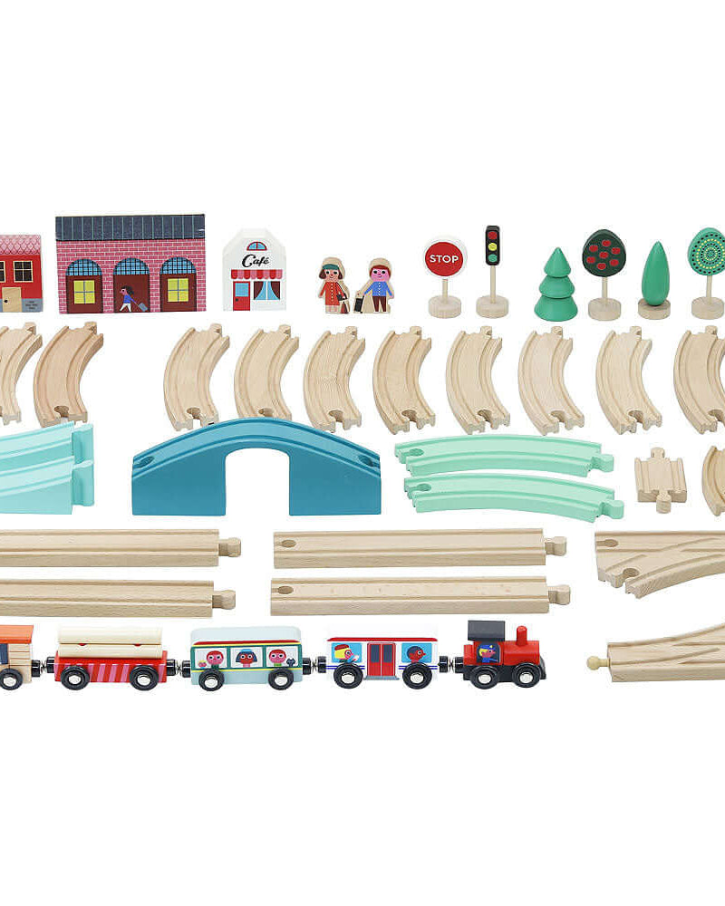 Circuit de train Grand Express avec rails - Ensembles de jeu - Boutique LeoLudo - Vilac