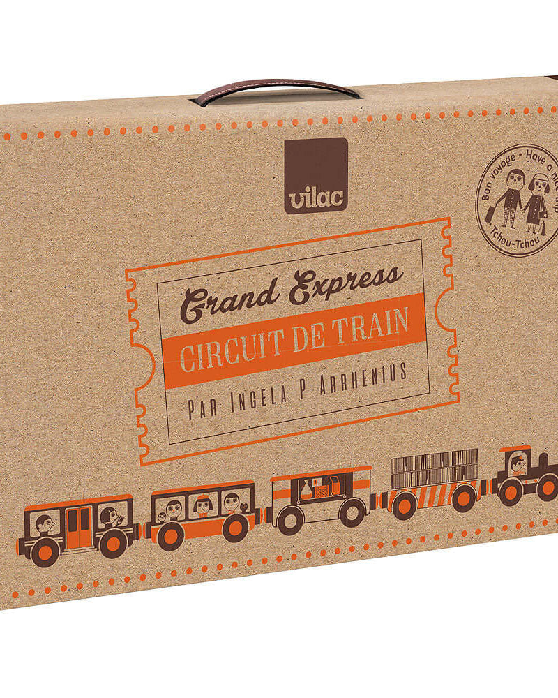 Circuit de train Grand Express avec rails - Ensembles de jeu - Boutique LeoLudo - Vilac