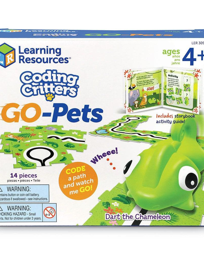 Coding Critters Go - Pets: Dart le caméléon - Jeux scientifiques - Boutique LeoLudo - Learning Resources
