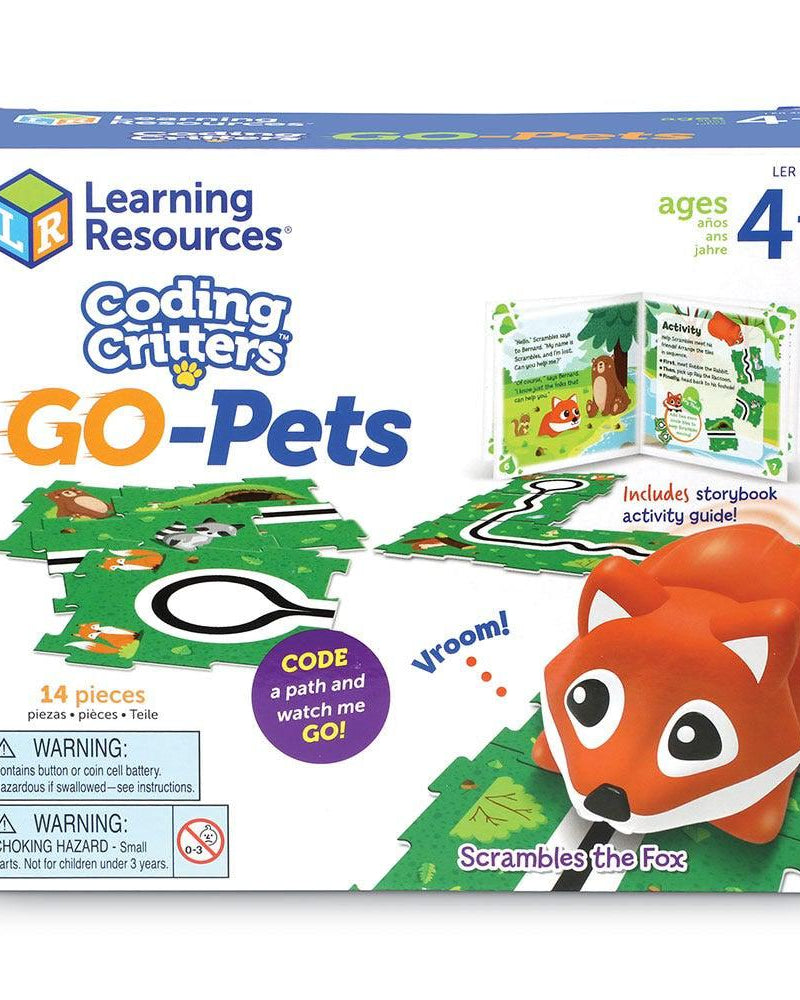 Coding Critters™ Go - Pets: Scrambles le renard - Jeux scientifiques - Boutique LeoLudo - Learning Resources