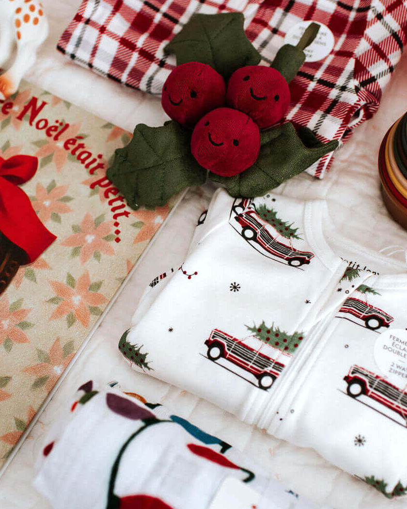 Coffret-cadeau de Noël pour maman et bébé -Ensembles cadeaux- Boutique LeoLudo-LeoLudo