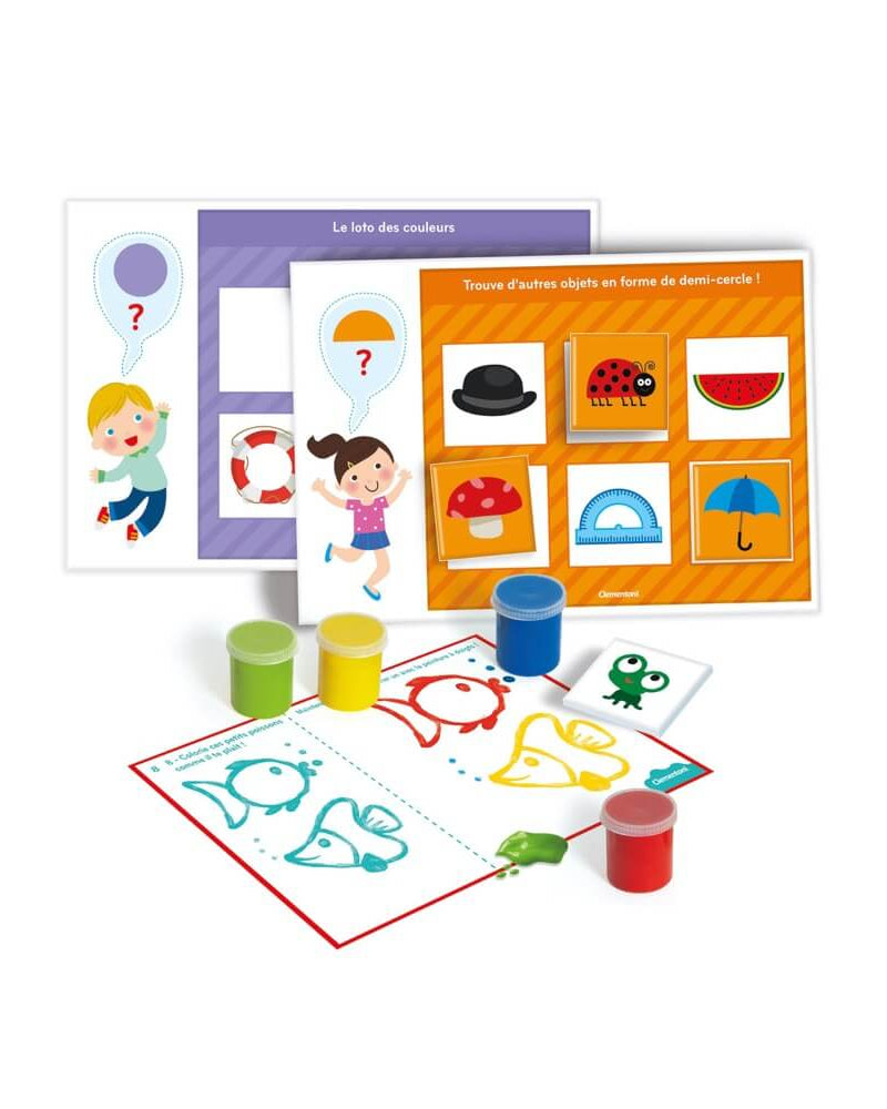 Coffret d'apprentissage - La maternelle (FR) - Jeux éducatifs - Boutique LeoLudo - Clementoni