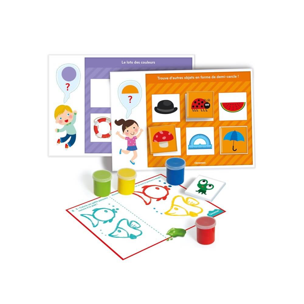 Coffret d'apprentissage - La maternelle (FR) - Jeux éducatifs - Boutique LeoLudo - Clementoni
