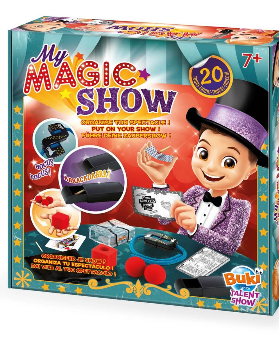 Coffret de magie - Mon spectacle magique - Magie - Boutique LeoLudo - Buki