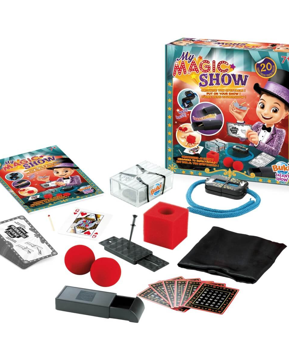 Coffret de magie - Mon spectacle magique - Magie - Boutique LeoLudo - Buki