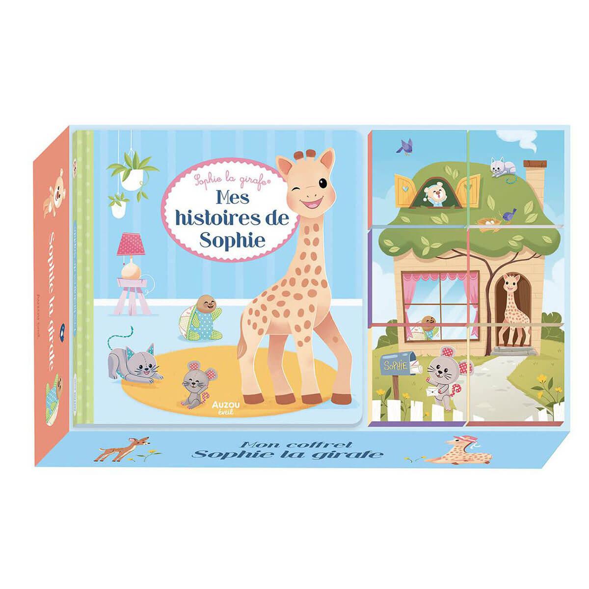 Coffret d'éveil - Mes histoires de Sophie la girafe - Livres d'éveil - Boutique LeoLudo - Auzou