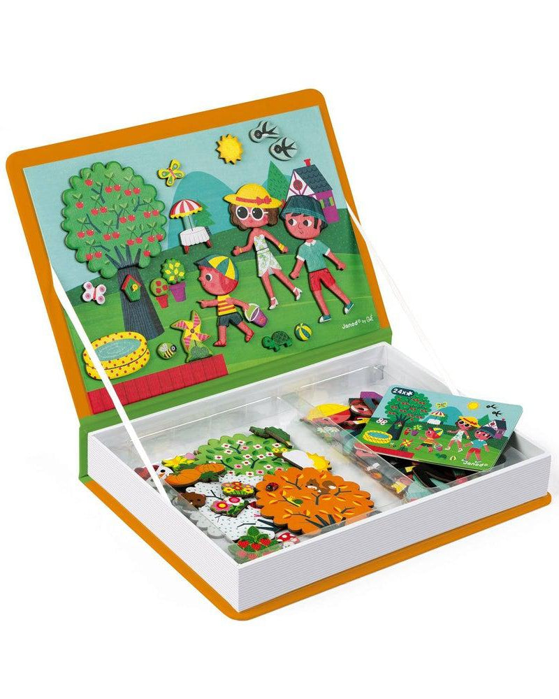Coffret magnétique - 4 saisons (115 mcx) - Jeux magnétiques - Boutique LeoLudo - Janod