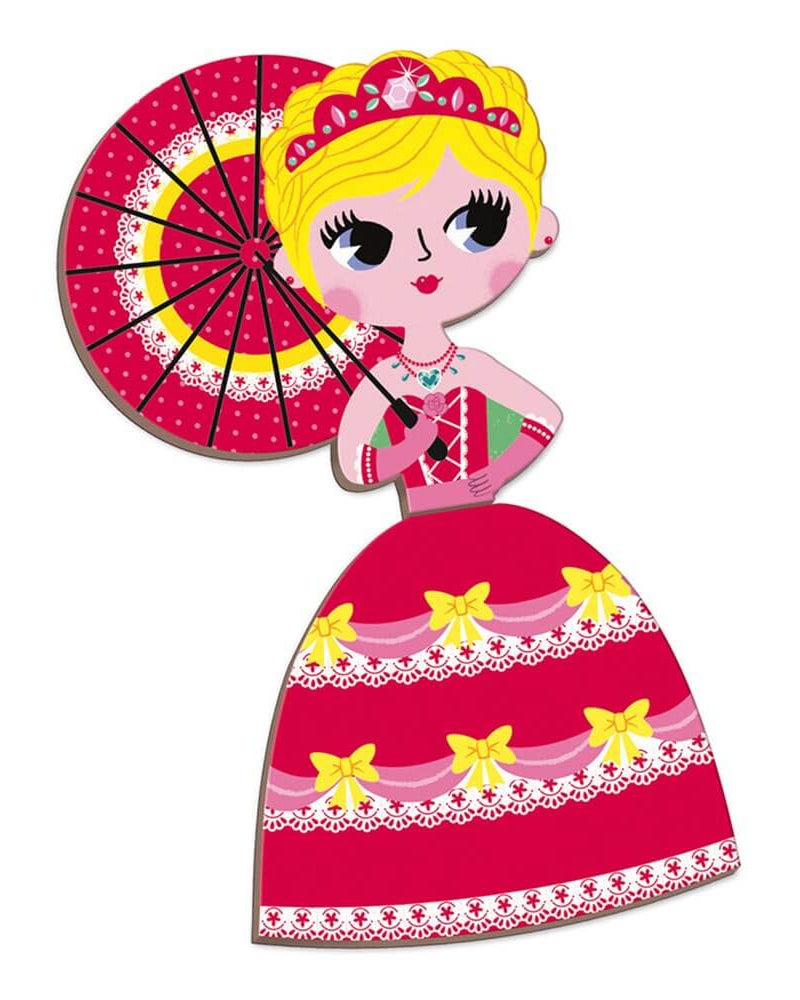 Coffret magnétique - Princesses (55 mcx) - Jeux magnétiques - Boutique LeoLudo - Janod