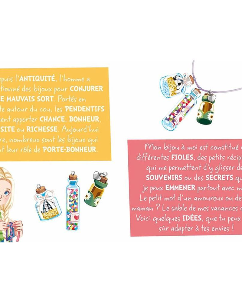 Coffret Mon joli collier porte - bonheur - Art & bricolage - Boutique LeoLudo - Auzou
