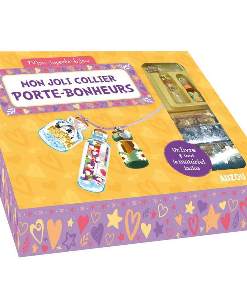 Coffret Mon joli collier porte - bonheur - Art & bricolage - Boutique LeoLudo - Auzou