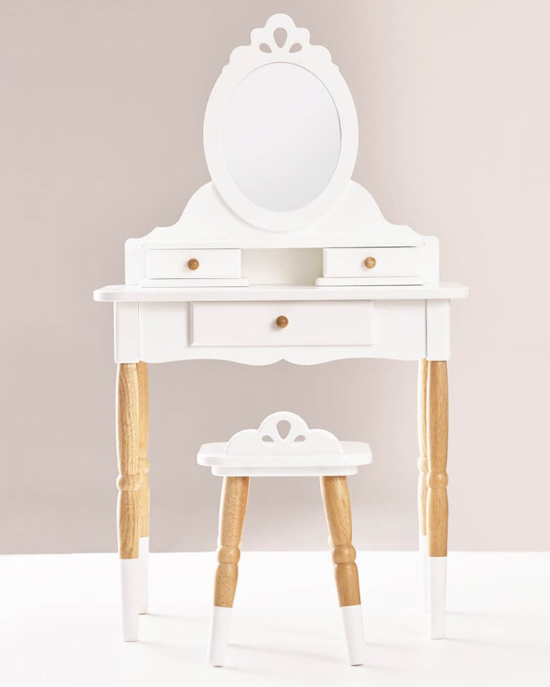 Coiffeuse rétro avec tabouret - Jouets d'imitation - Boutique LeoLudo - Le Toy Van