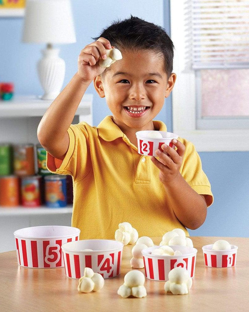 Collations intelligentes Popcorn à compter - Jeux éducatifs - Boutique LeoLudo - Learning Resources