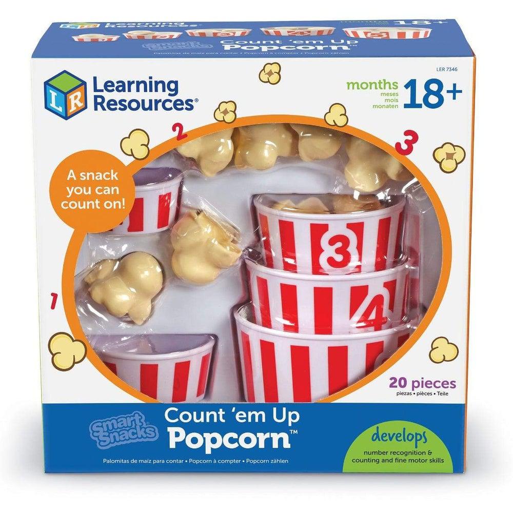 Collations intelligentes Popcorn à compter - Jeux éducatifs - Boutique LeoLudo - Learning Resources