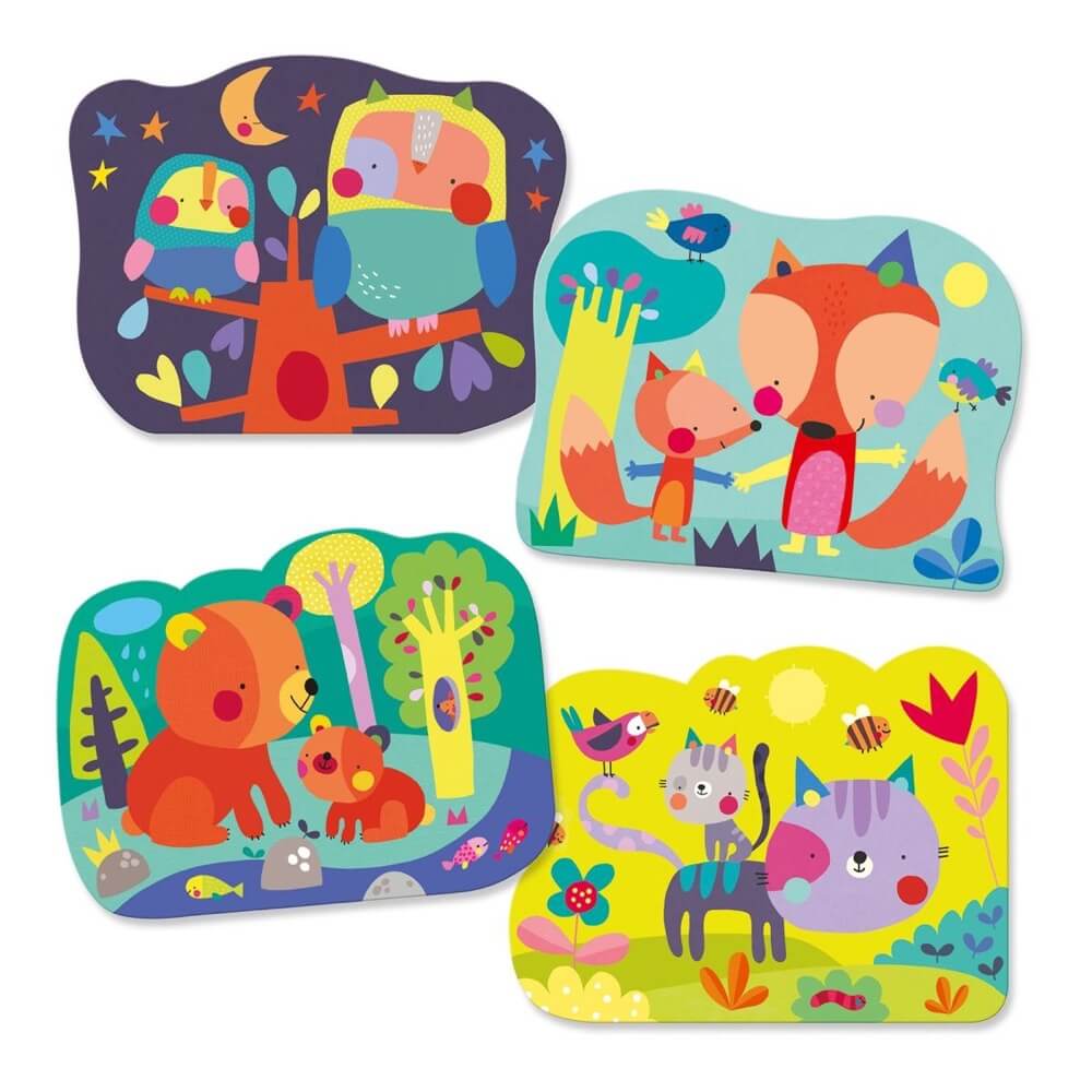 Coloriage à l'eau - Caché dans les bois-Djeco-Boutique LeoLudo