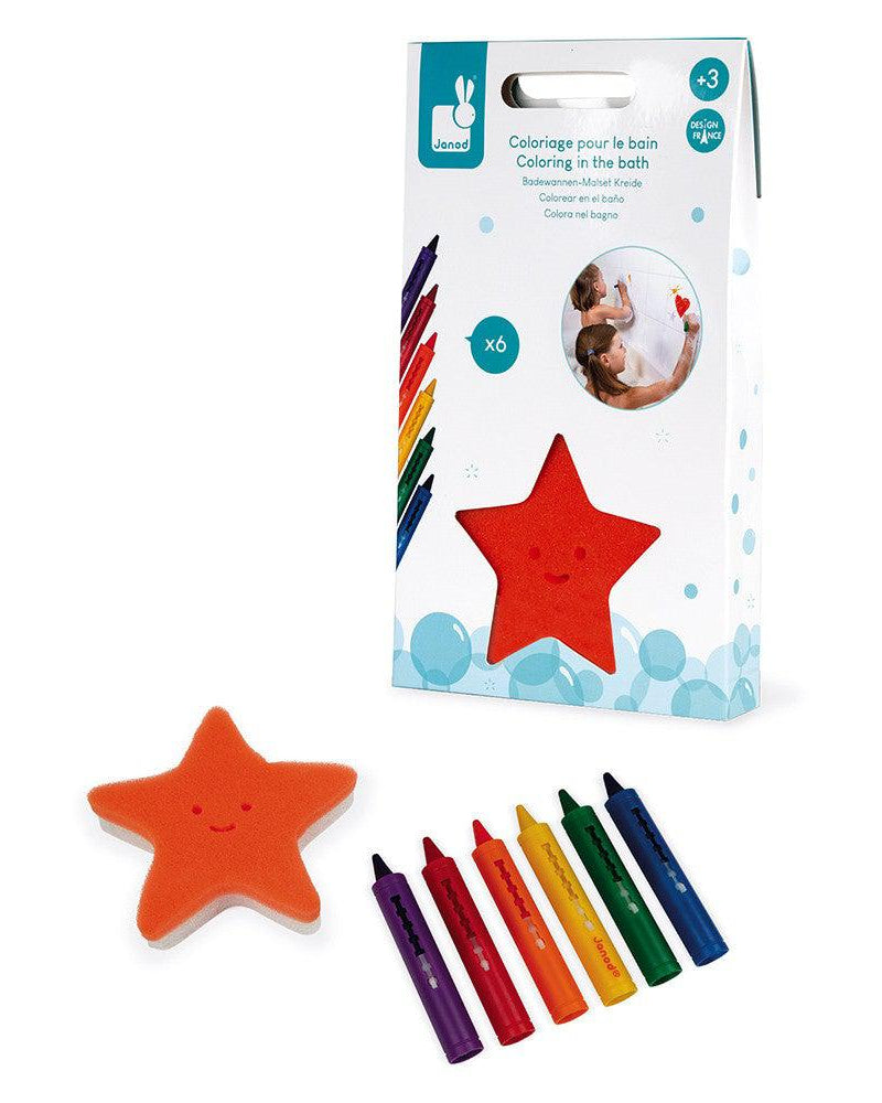 Coloriage pour le bain - Jouets de bain - Boutique LeoLudo - Janod