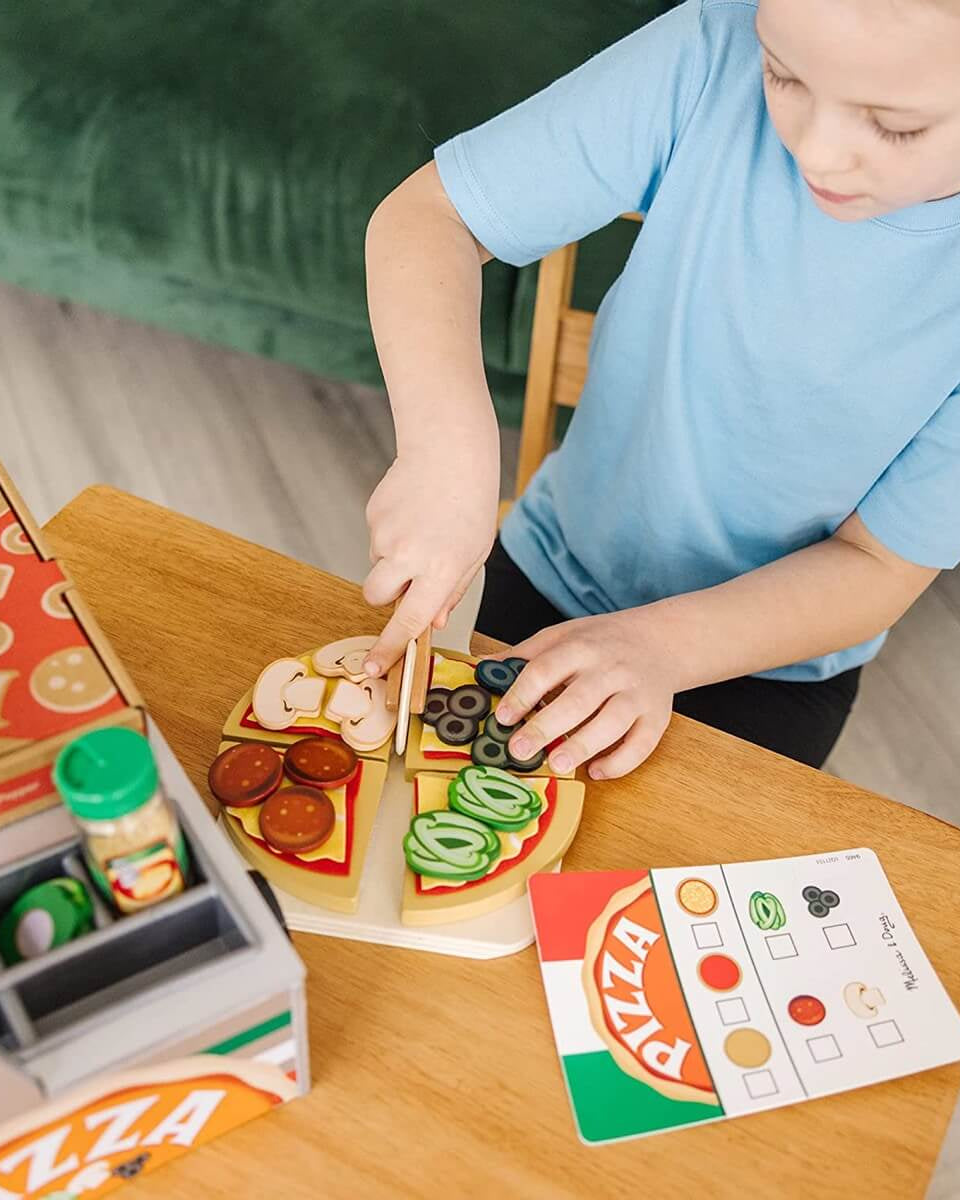 Comptoir à pizza -Jouets d'imitation- Boutique LeoLudo-Melissa & Doug