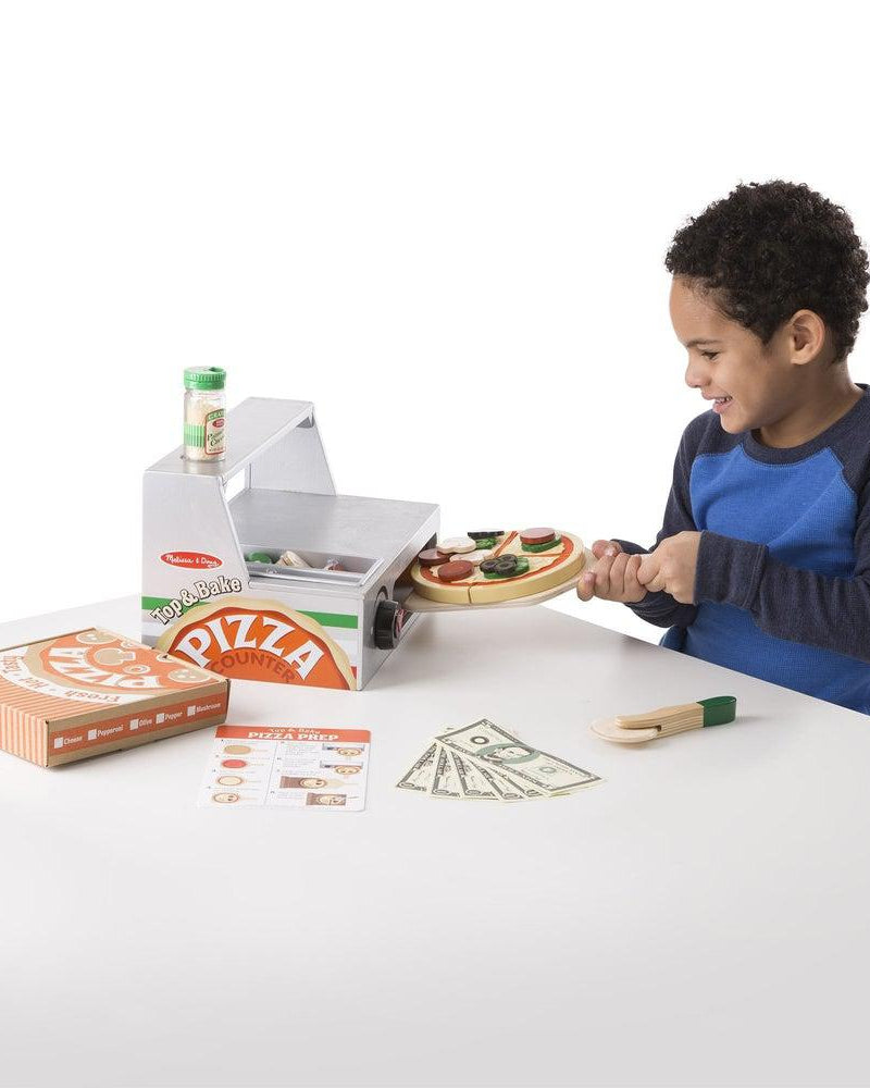 Comptoir à pizza -Jouets d'imitation- Boutique LeoLudo-Melissa & Doug