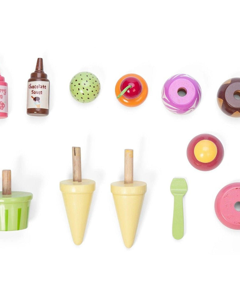 Comptoir de crème glacée de Carlo - Jouets d'imitation - Boutique LeoLudo - Le Toy Van