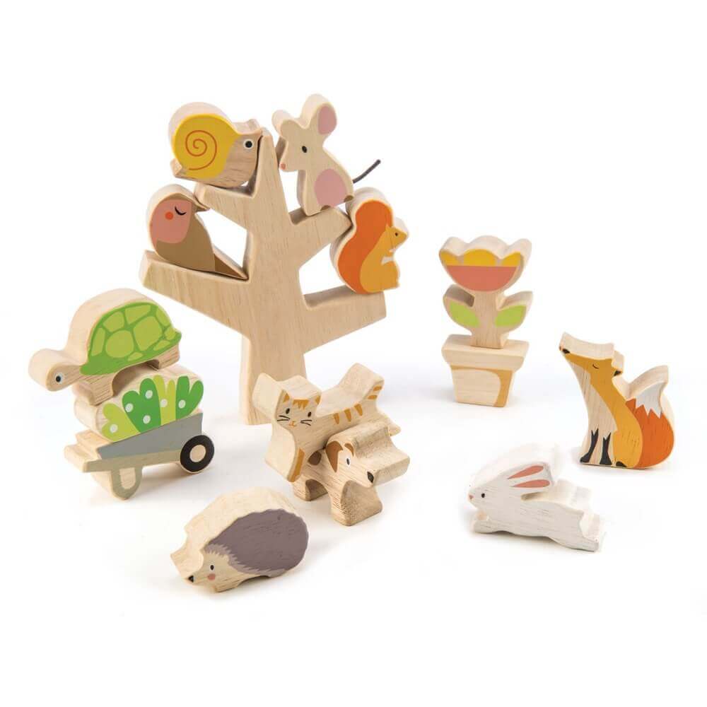 Copains de jardin à empiler-Jouet à empiler-Tender Leaf Toys-Boutique LeoLudo