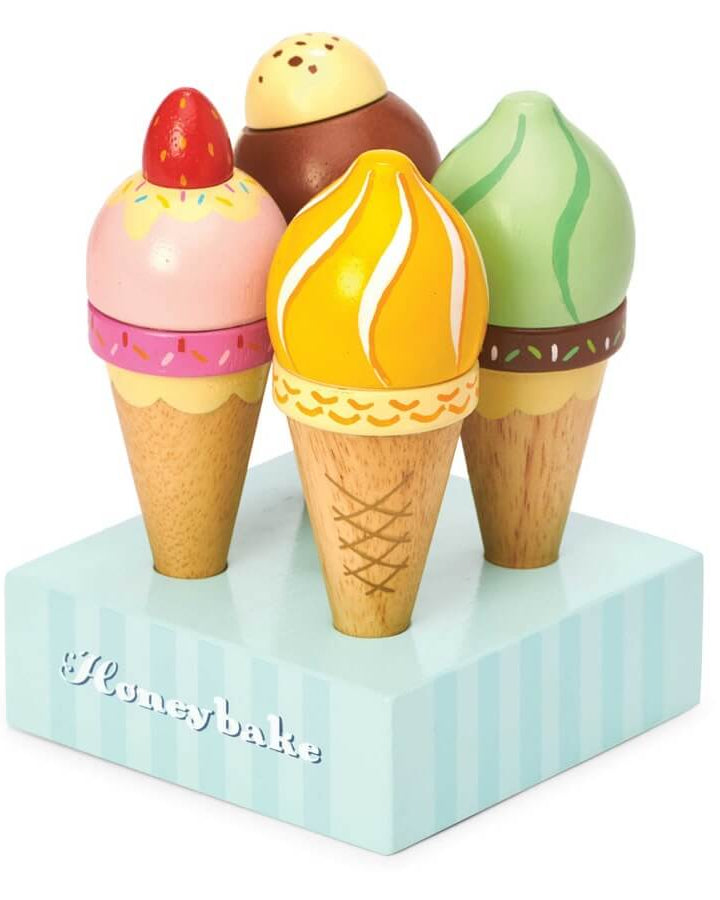Cornets de crème glacée Honeybake - Jouets d'imitation - Boutique LeoLudo - Le Toy Van