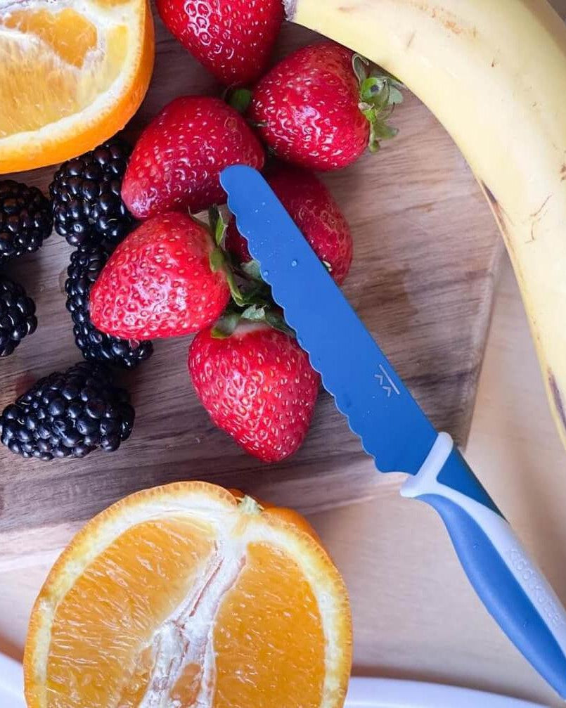 Couteau sécuritaire pour enfant KiddiKutter - Alimentation & repas - Boutique LeoLudo - KiddiKutter