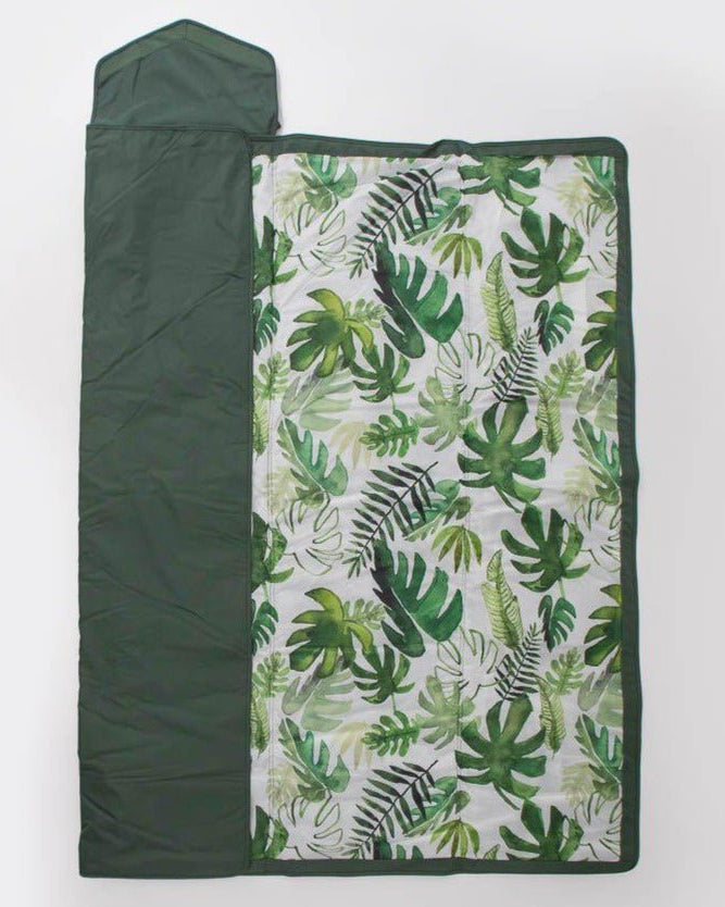 Couverture d'extérieur 5 x 5 - Tropical Leaf - Couvertures - Boutique LeoLudo - Little Unicorn