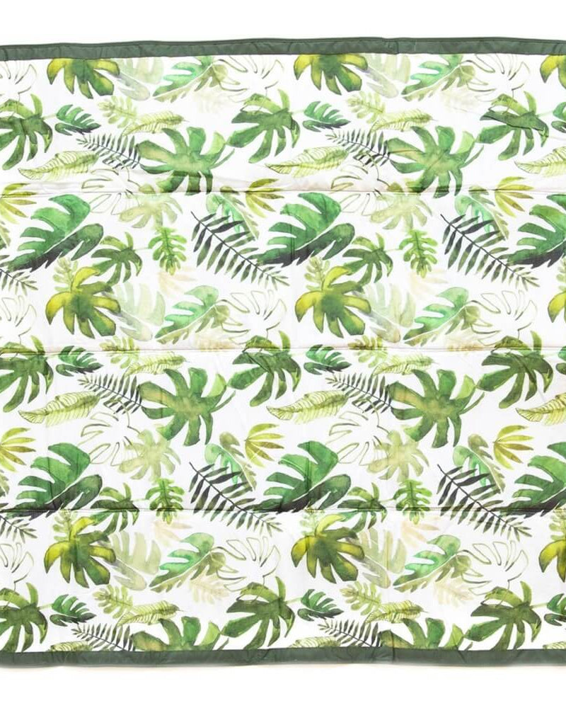 Couverture d'extérieur 5 x 5 - Tropical Leaf - Couvertures - Boutique LeoLudo - Little Unicorn