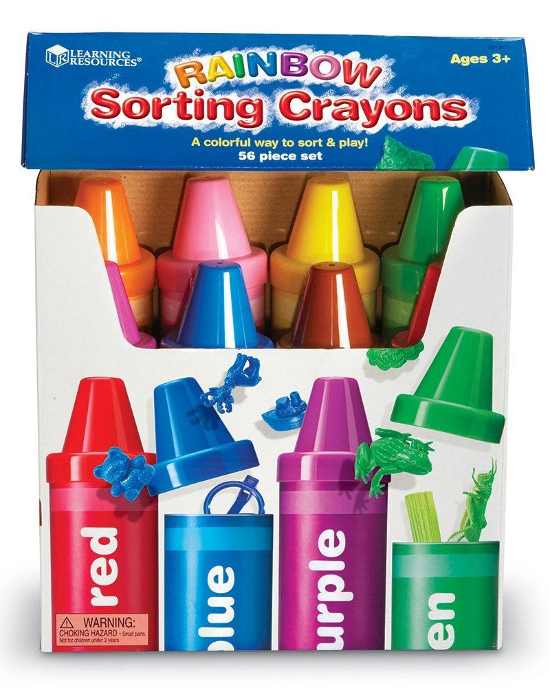 Crayons de triage arc - en - ciel - Jeux éducatifs - Boutique LeoLudo - Learning Resources
