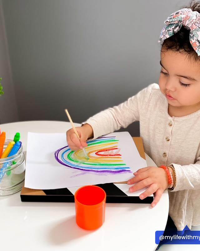 Crayons gel aquarelle Smooth Stix (ensemble de 6 + pinceau) - Art & bricolage - Boutique LeoLudo - OOLY