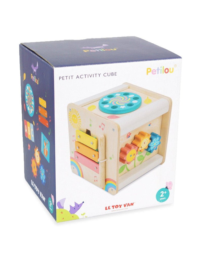 Cube d'activités Petilou - Jouets d'éveil - Boutique LeoLudo - Le Toy Van