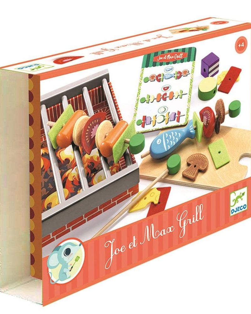 Dînette BBQ Joe et Max Grill - Jouets d'imitation - Boutique LeoLudo - Djeco