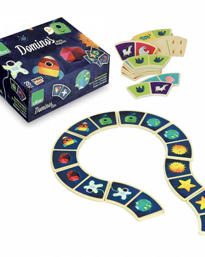Dominos - Dans les étoiles - Jeux de société - Boutique LeoLudo - Vilac