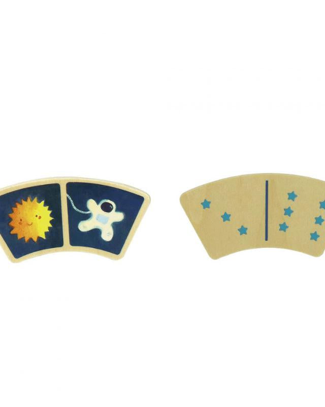 Dominos - Dans les étoiles - Jeux de société - Boutique LeoLudo - Vilac
