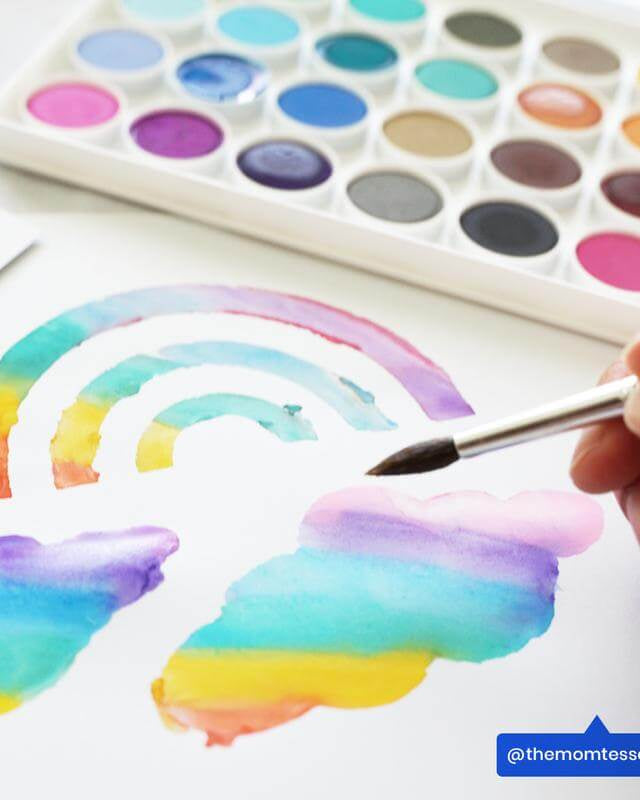 Dosettes de peinture à l'aquarelle (36 couleurs) - Art & bricolage - Boutique LeoLudo - OOLY