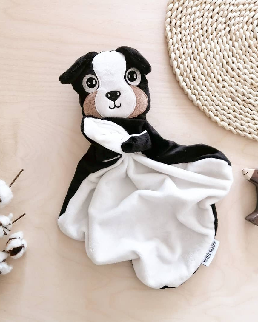 Doudou - Chien Bernard -Peluches- Boutique LeoLudo-Veille sur toi