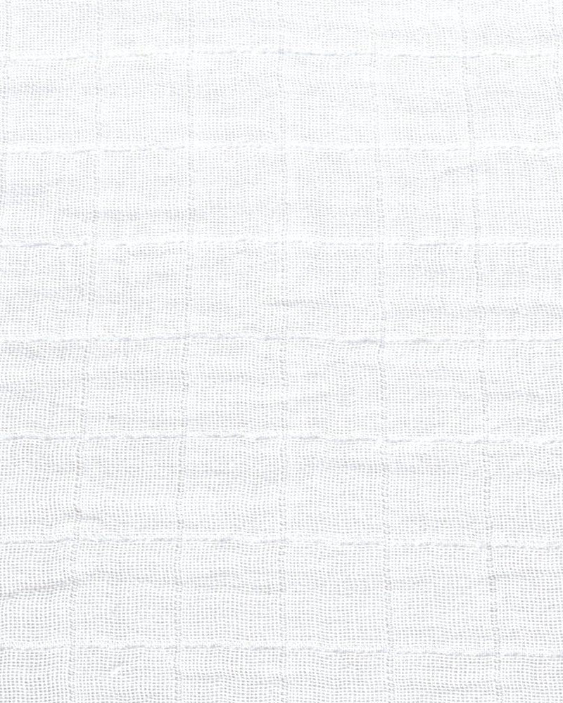 Drap contour en mousseline de coton - Blanc - Literie - Boutique LeoLudo - Perlimpinpin