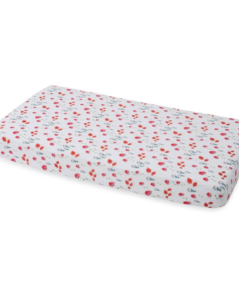 Drap contour en mousseline pour lit de bébé - Wild Mums - Literie - Boutique LeoLudo - Little Unicorn