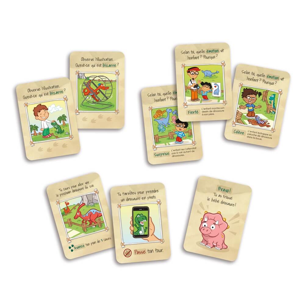 En mission chez les dinosaures - Jeux de société - Boutique LeoLudo - Placote