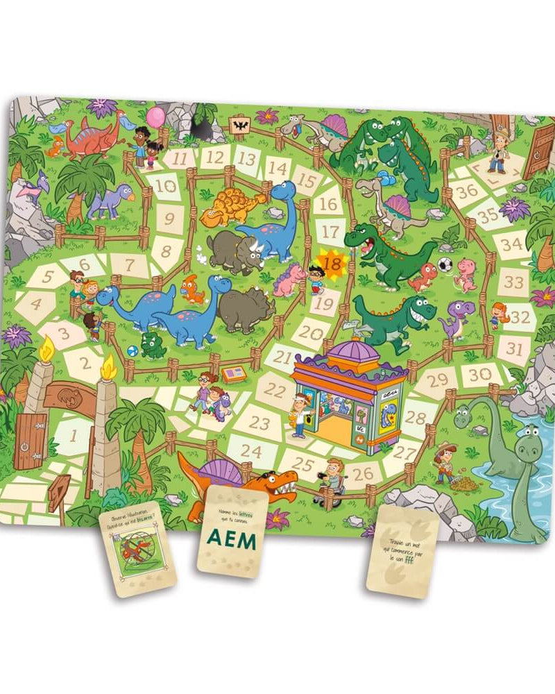 En mission chez les dinosaures - Jeux de société - Boutique LeoLudo - Placote