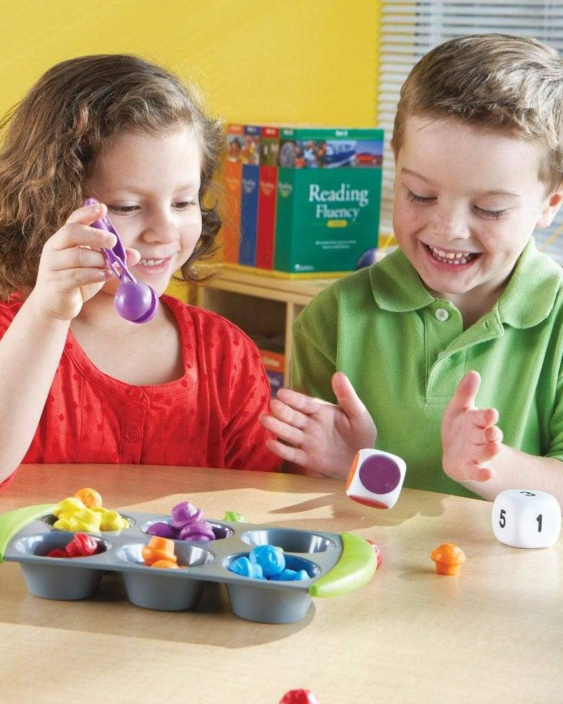 Ensemble d'activités mathématiques Mini Muffin Match Up - Jeux éducatifs - Boutique LeoLudo - Learning Resources